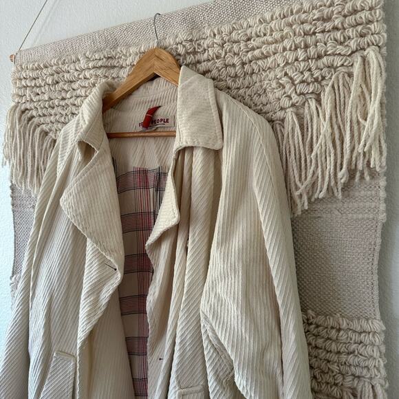 Free People Ecru Remi Shirt Jacket - Picture 2 of 10